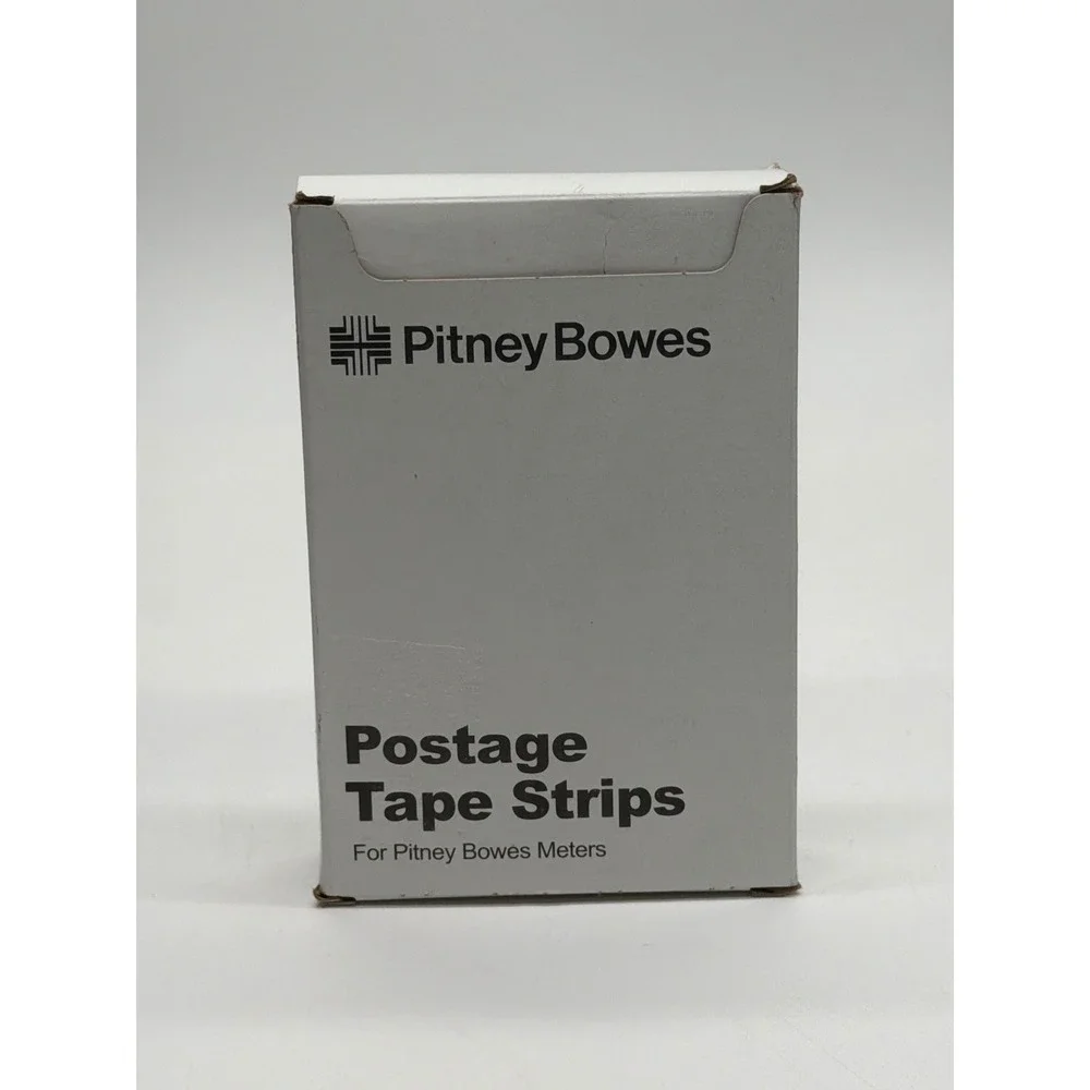 Pitney Bowes 620-9 Postage Tape Strips 300 Perforated Tapes 150 Double Sheets